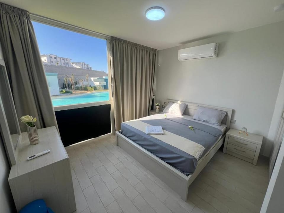 Fouka Bay 3BR With Nany's room Lagoon View North Coast Apartment in Egypt