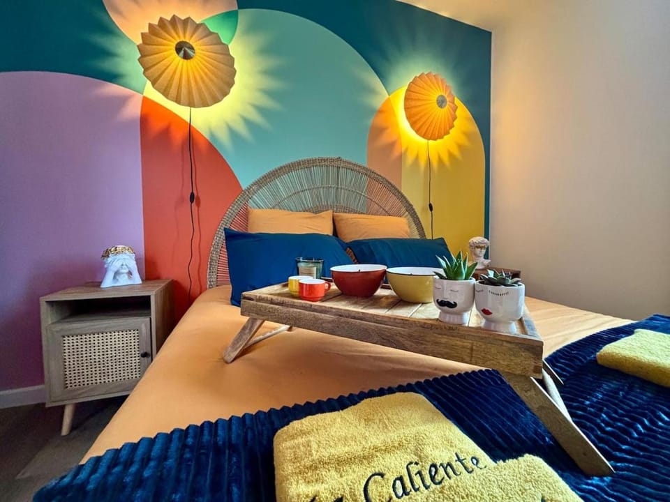La Caliente Love Room avec Balneo Privative Apartment in Gujan-Mestras