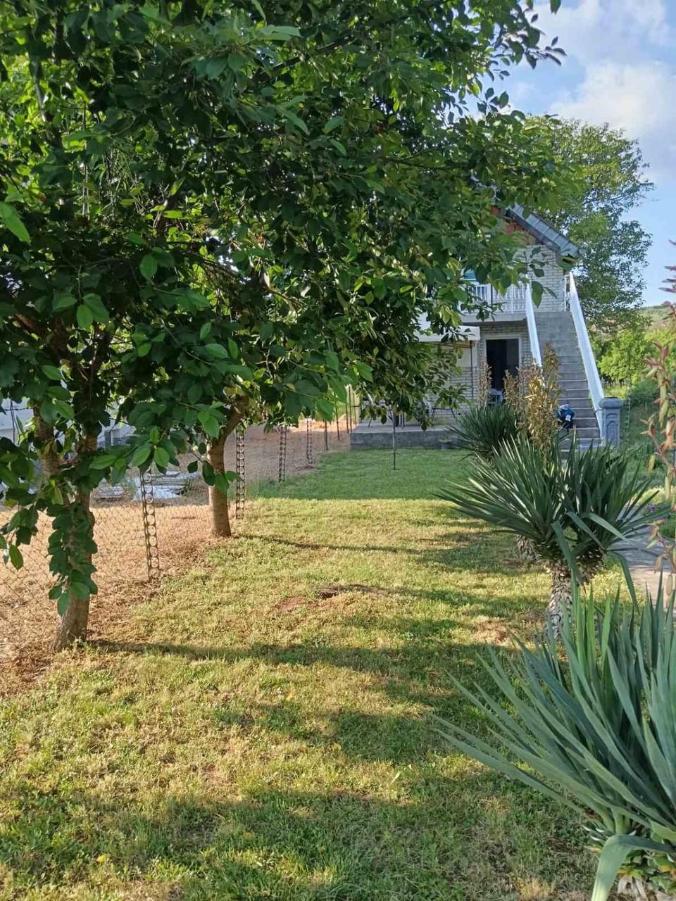 Property building, Garden view