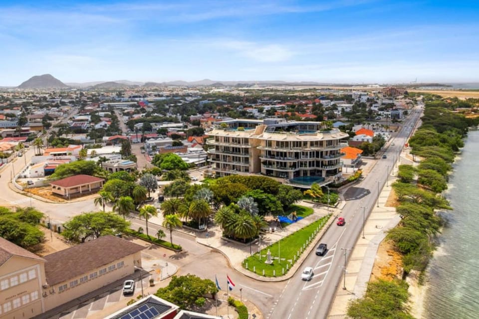 2 BR Oceanview Condo Coral Shell 3e Apartment in Oranjestad