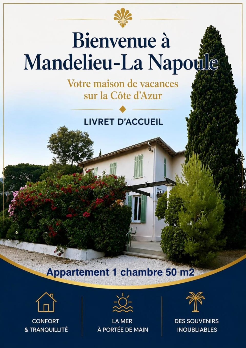 Oasis de verdure en centre-ville - jacuzzi privé Apartment in Mandelieu-La Napoule