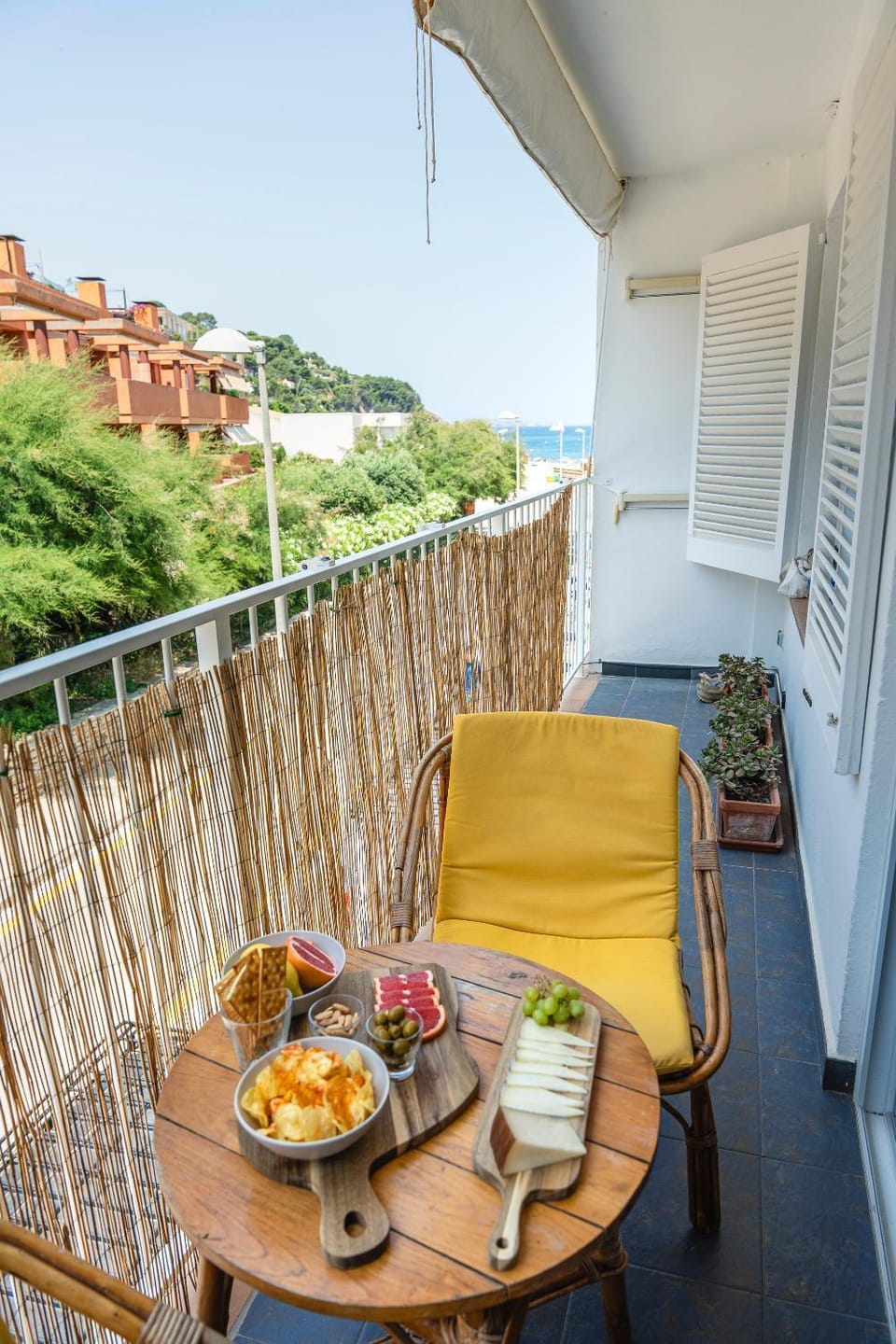 Natural landscape, View (from property/room), Balcony/Terrace, Sea view