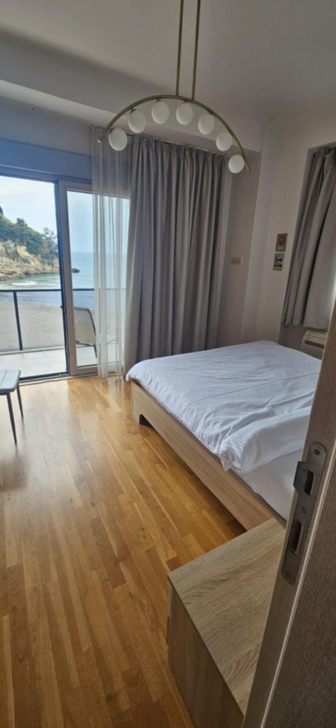 Bed, Natural landscape, Bedroom