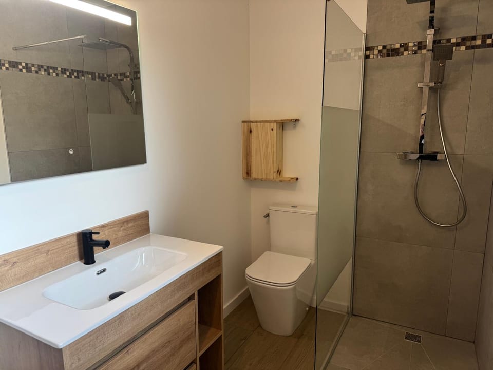 Shower, Toilet, Bathroom, towels