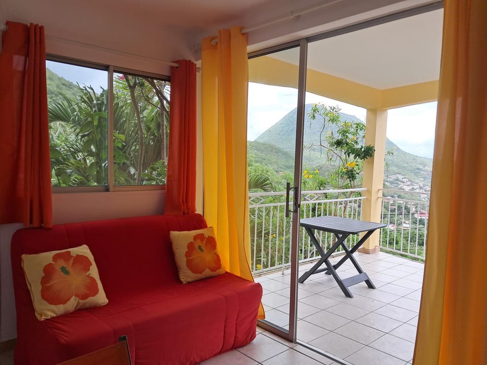 Les dessus de Petite Anse Apartment in Martinique