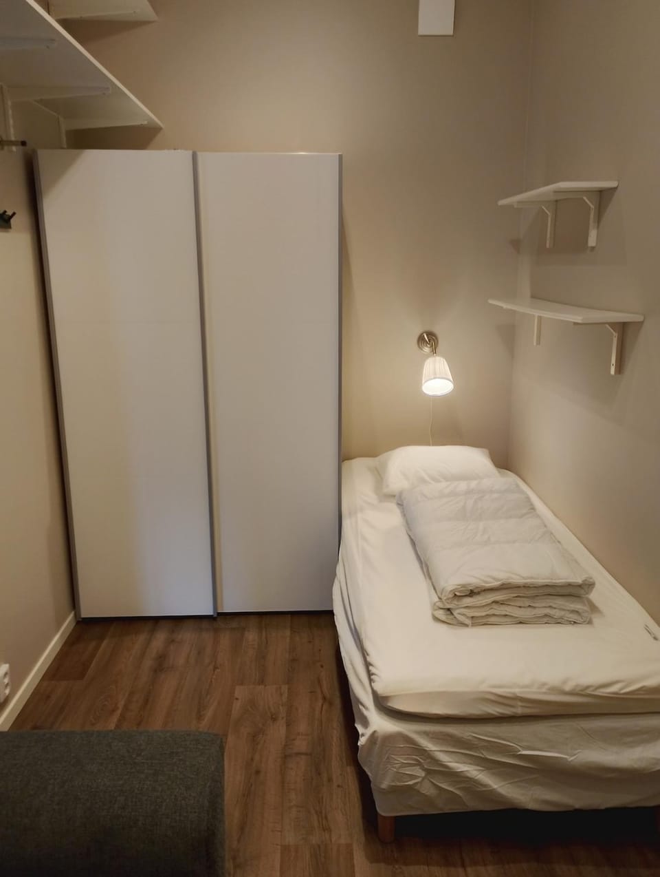 Bed, Photo of the whole room, Bedroom, wardrobe