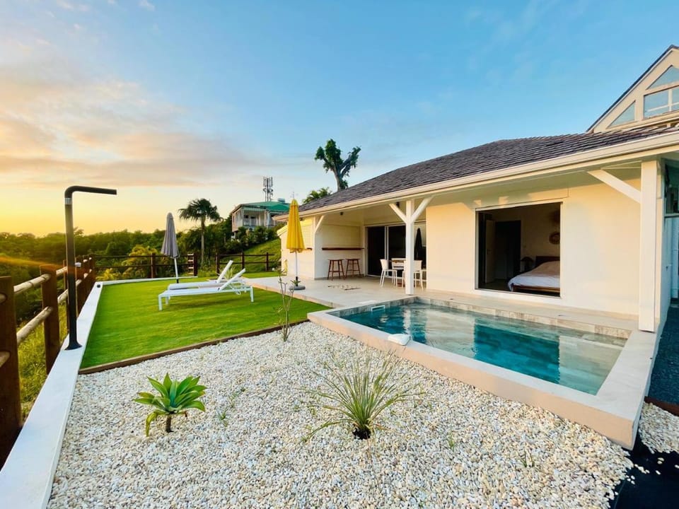 Property building, Garden, Pool view