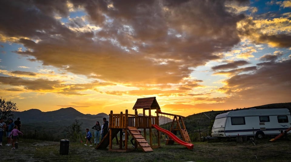 Natural landscape, Children play ground, Children play ground, Kids's club, Mountain view, Sunrise, Sunset
