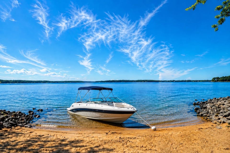 LKA Luxury Sandy Beach, Sauna, Hot Tub, Firepit House in Lake Anna