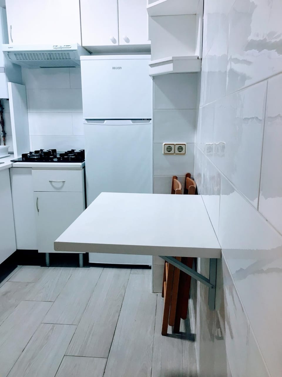 Kitchen or kitchenette, Decorative detail