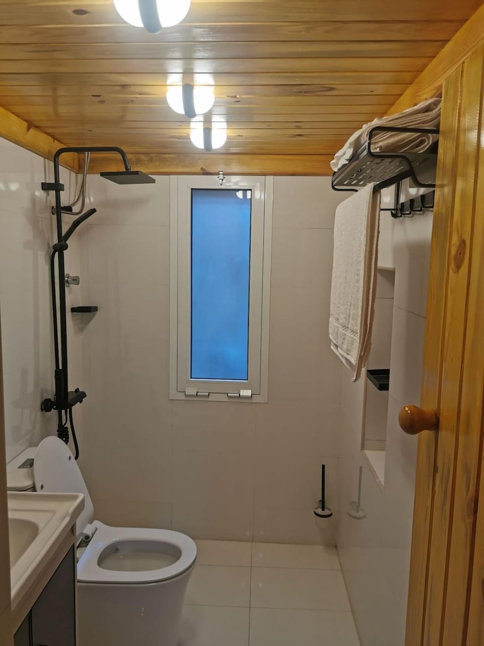 Shower, Toilet, Bathroom, towels