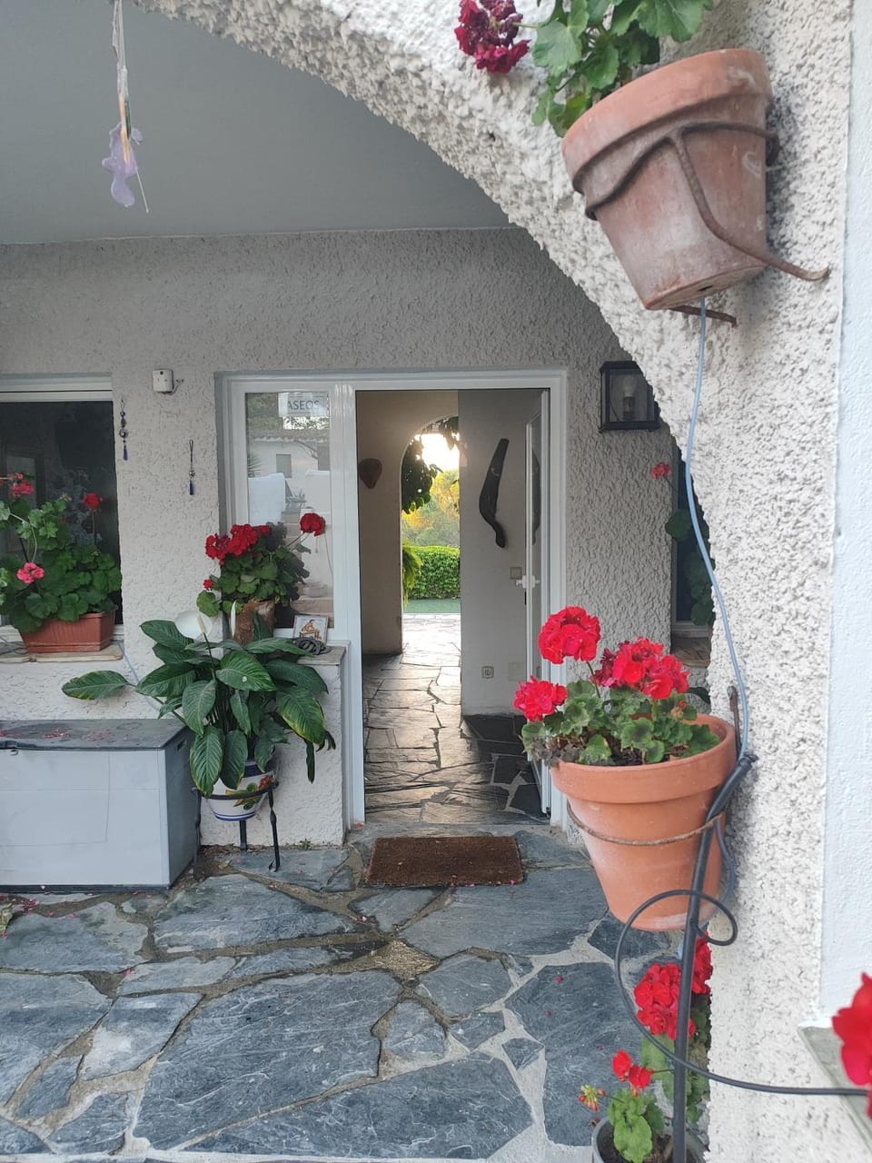 Property building, Patio, Day