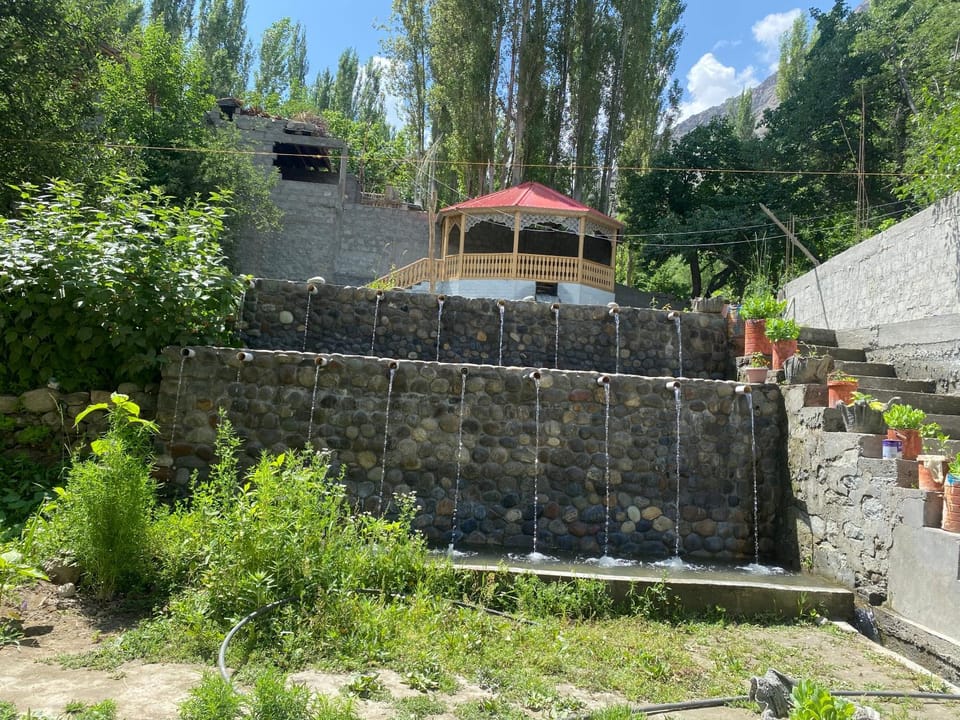 Aqua park, Garden view