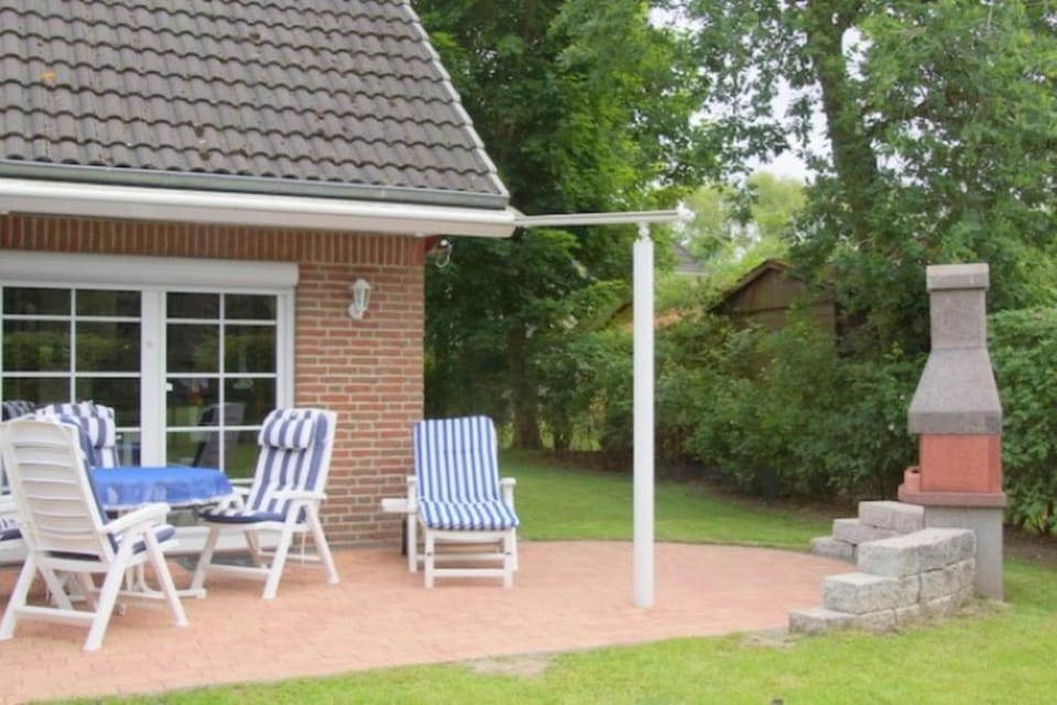 BBQ facilities, Balcony/Terrace, sunbed