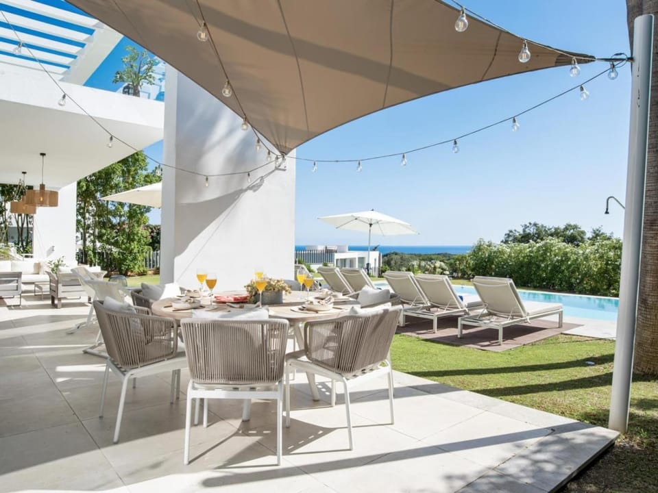 Garden, View (from property/room), Sea view, Swimming pool