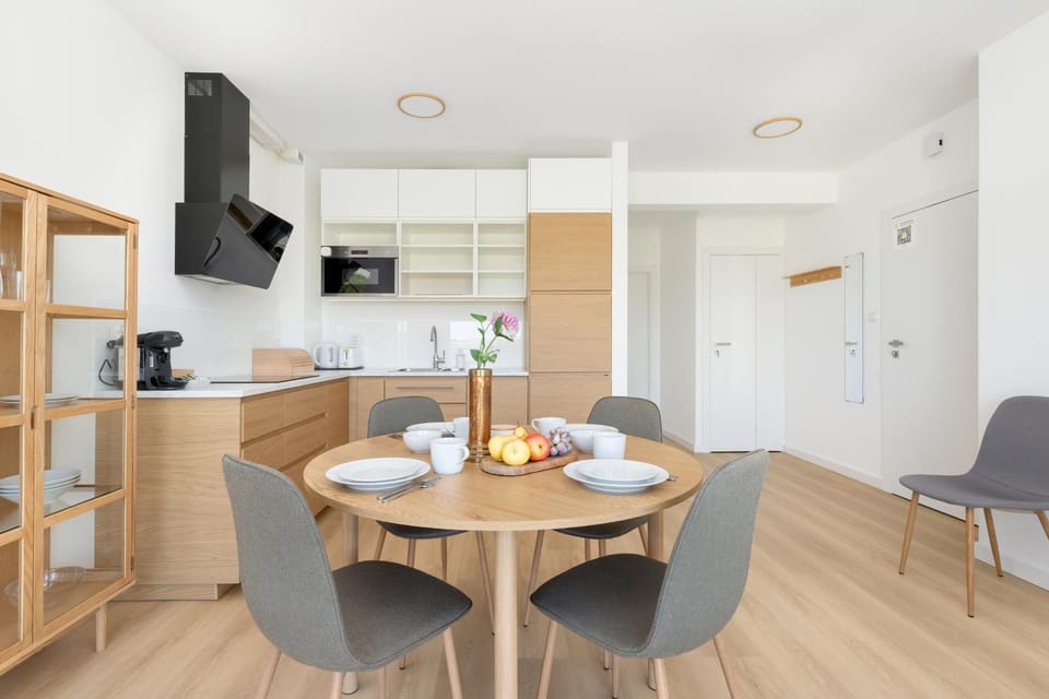 Kitchen or kitchenette, Living room, Dining area, Bedroom, kitchen