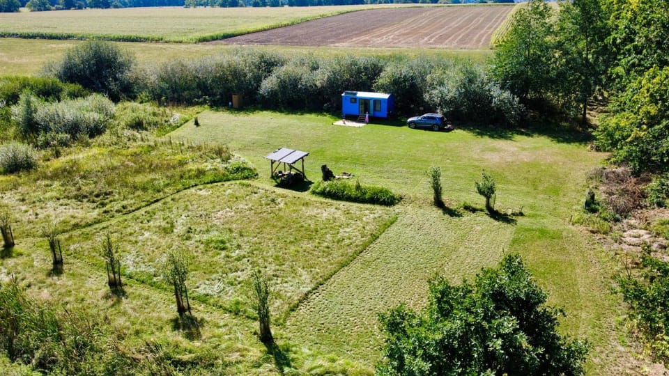 Maringotka pod Hrází Luxury tent in South Bohemian Region