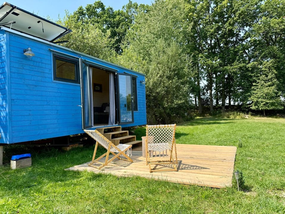 Maringotka pod Hrází Luxury tent in South Bohemian Region