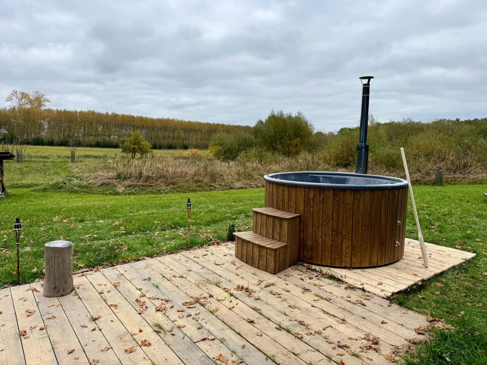 Maringotka pod Hrází Luxury tent in South Bohemian Region