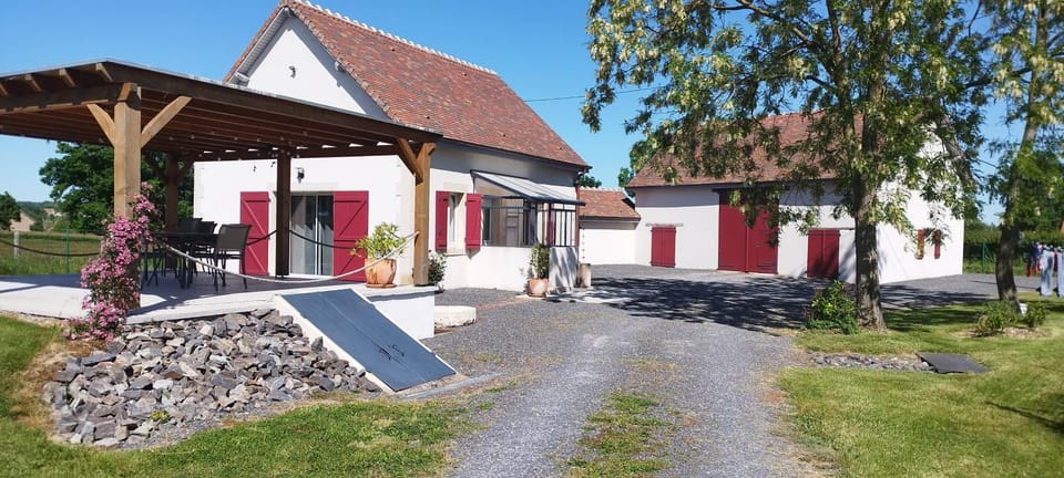 Property building, Spring, Day, Garden, Garden view