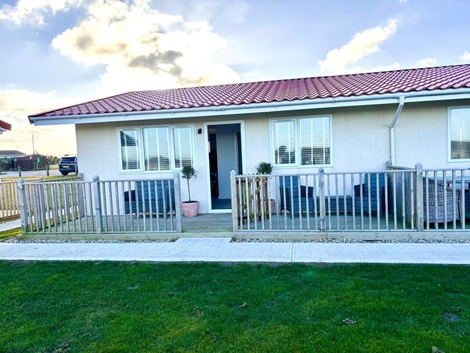 Chalet by the sea in Bacton- 97 Campground/ 
RV Resort in North Norfolk District