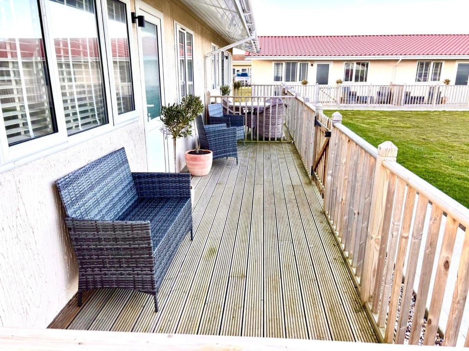 Chalet by the sea in Bacton- 97 Campground/ 
RV Resort in North Norfolk District