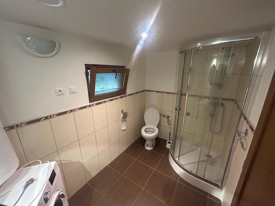 Shower, Toilet, Bathroom, towels