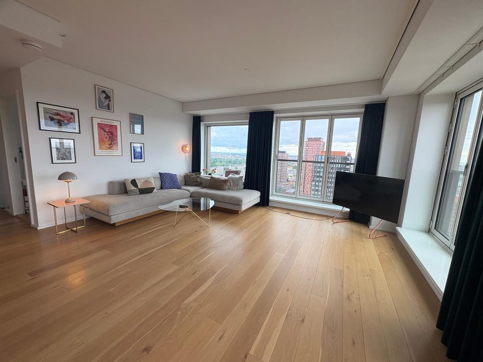 Rare 3 bedroom CPH Luxury apt w stunning view Apartment in Copenhagen
