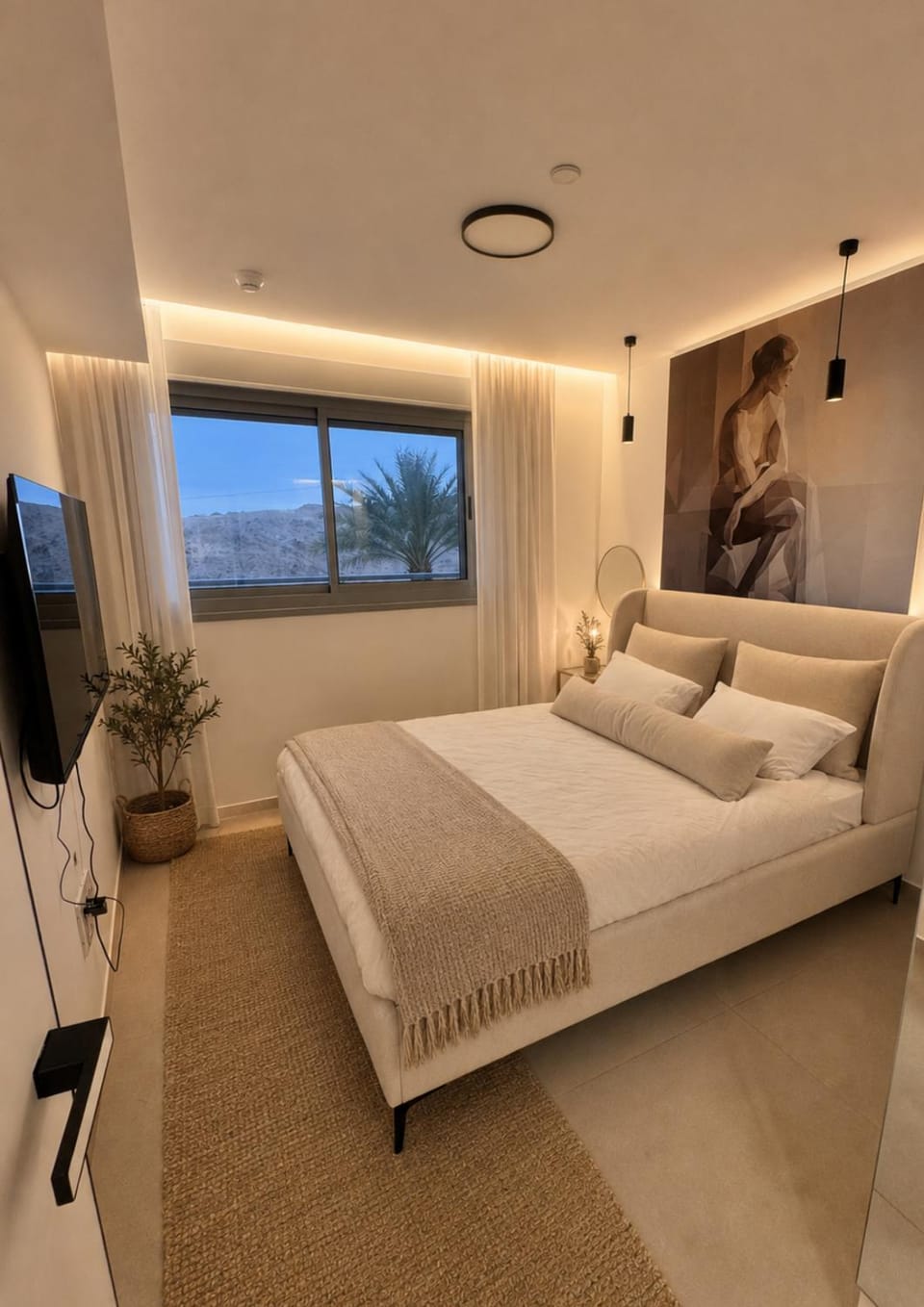 Bed, Bedroom