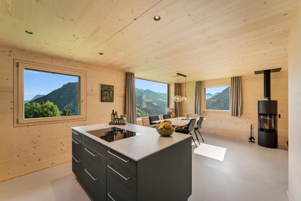 Mountain view, kitchen