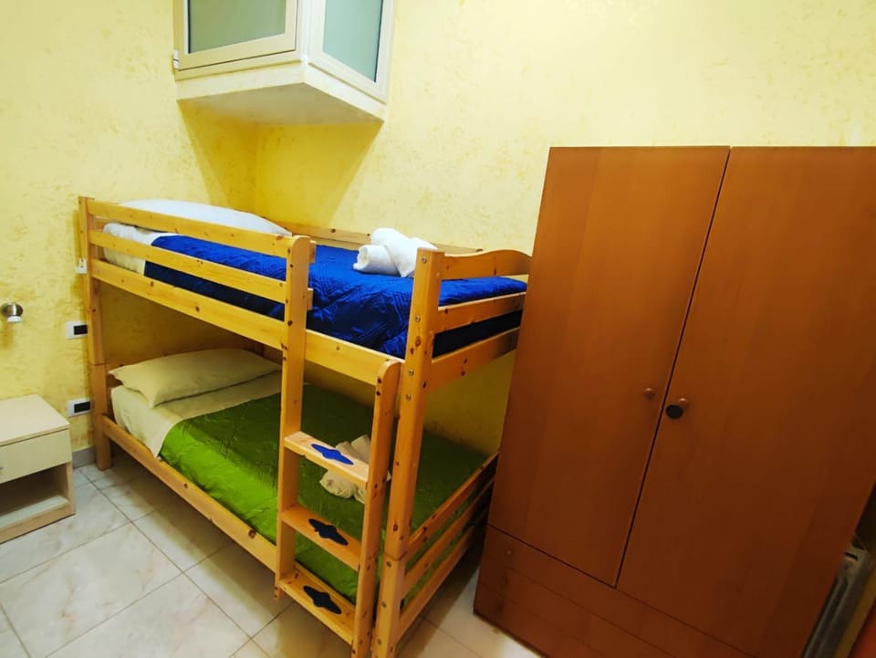 Bed, Photo of the whole room, Bedroom, bunk bed, wardrobe