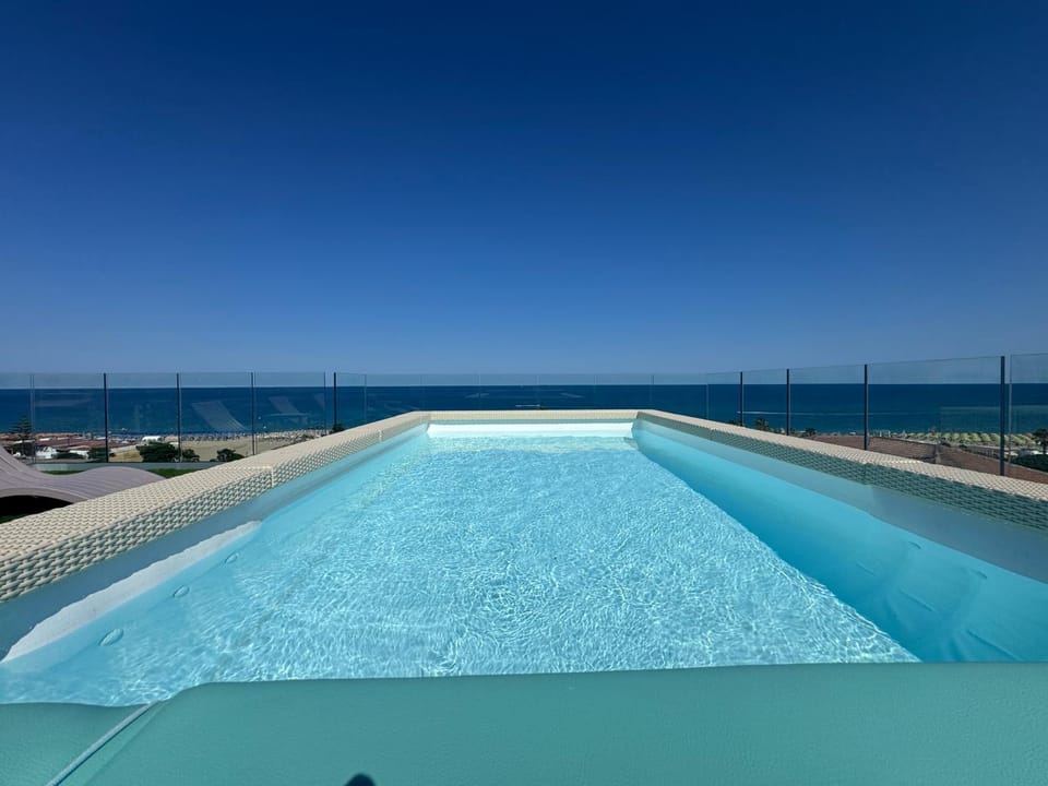 Day, Natural landscape, Pool view, Sea view, Swimming pool