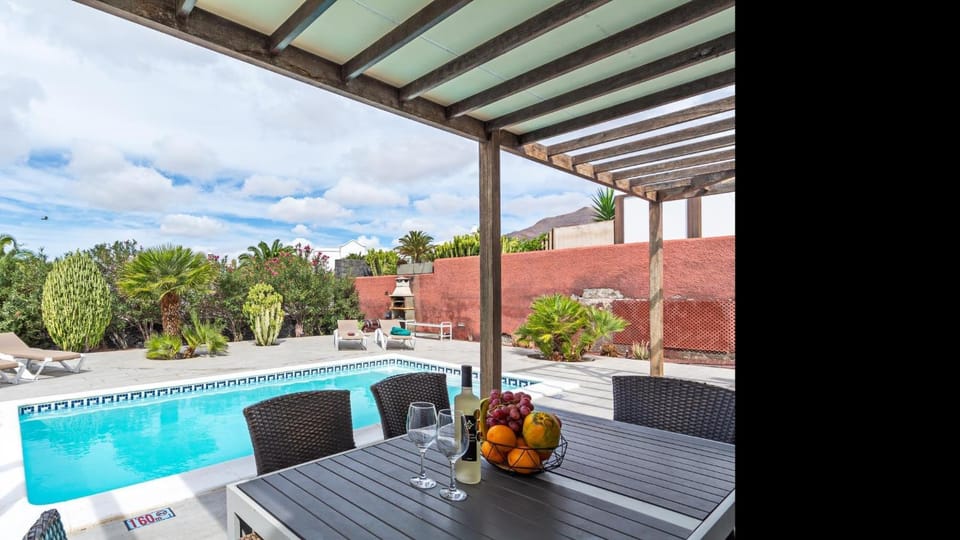 Patio, Balcony/Terrace, Pool view