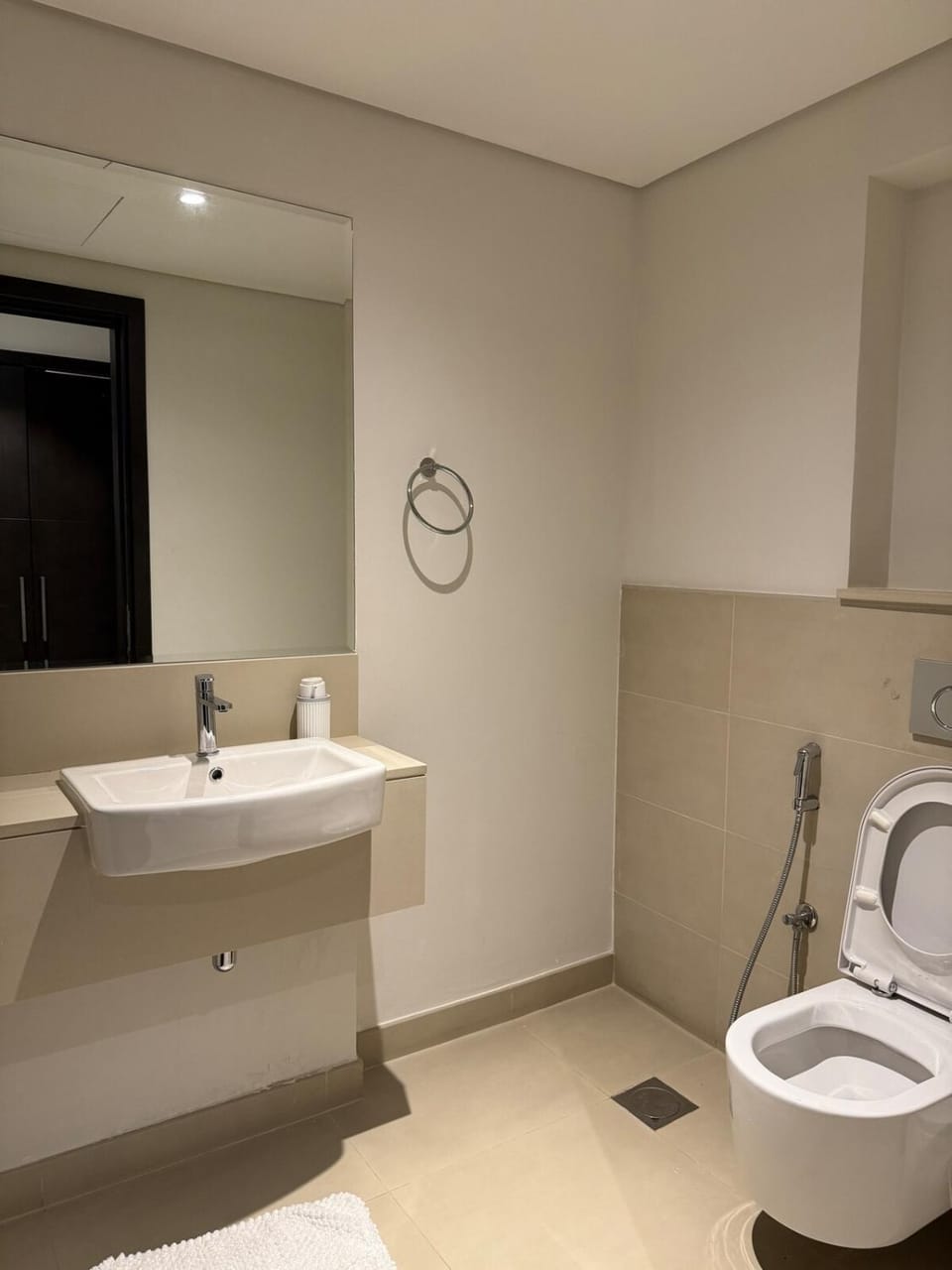 Toilet, Bathroom, towels