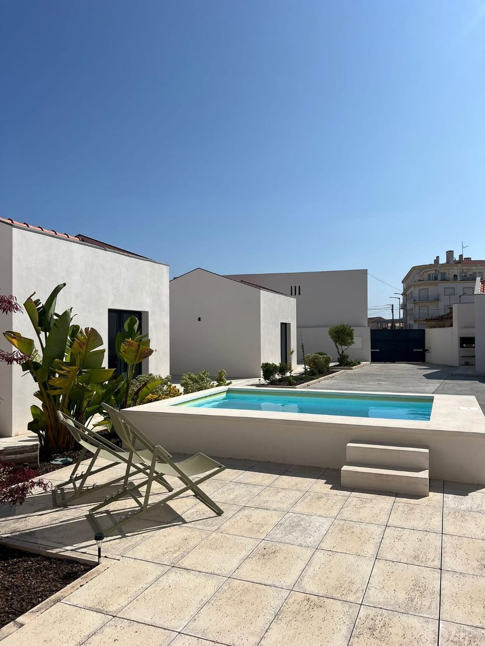 Off site, Pool view, sunbed