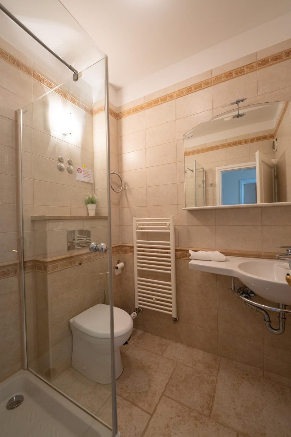 Shower, Toilet, Bathroom, towels