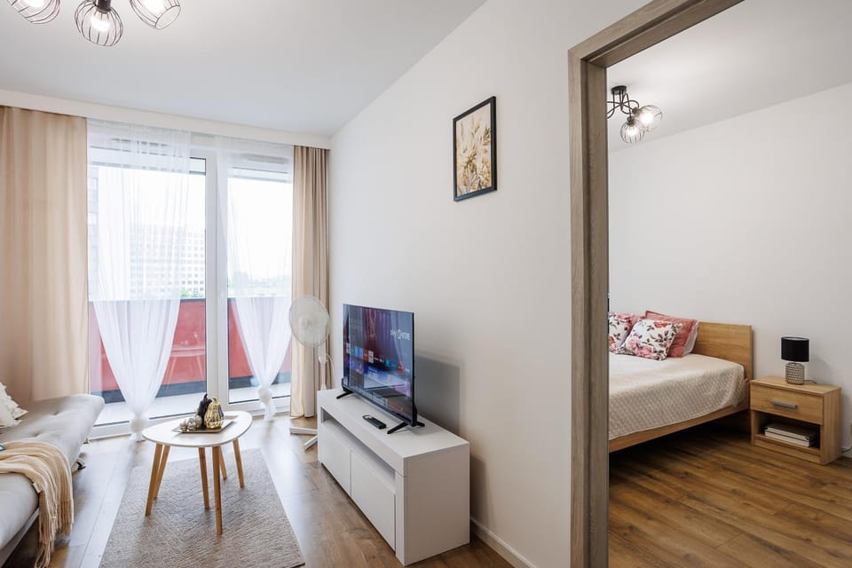 Bed, TV and multimedia, Living room, Photo of the whole room, Seating area, Bedroom