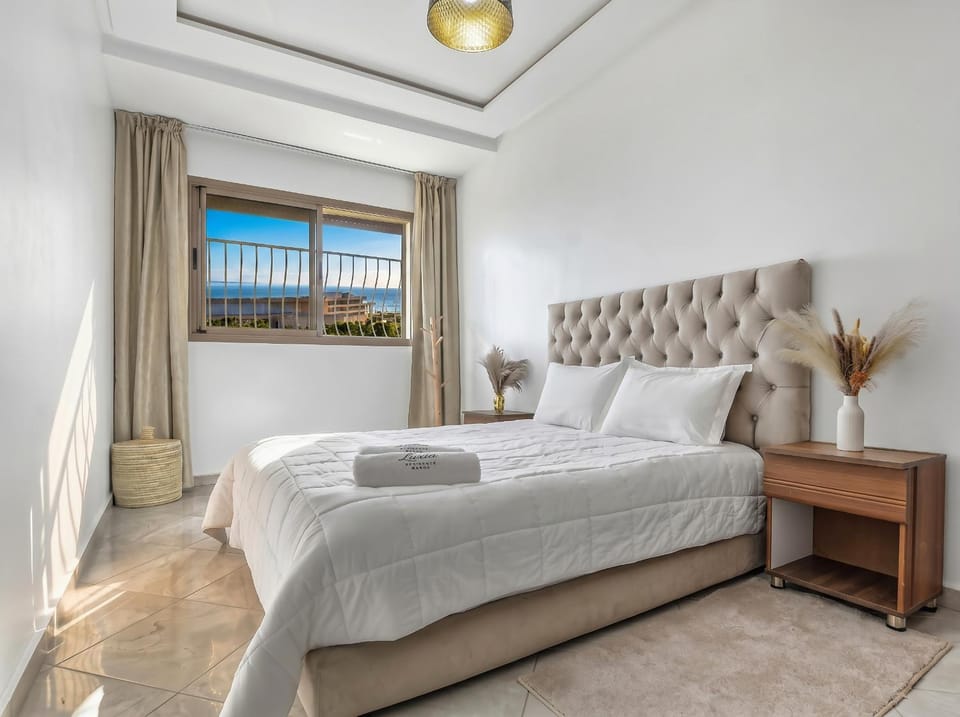 White Majorelle Azul Apartment in Souss-Massa