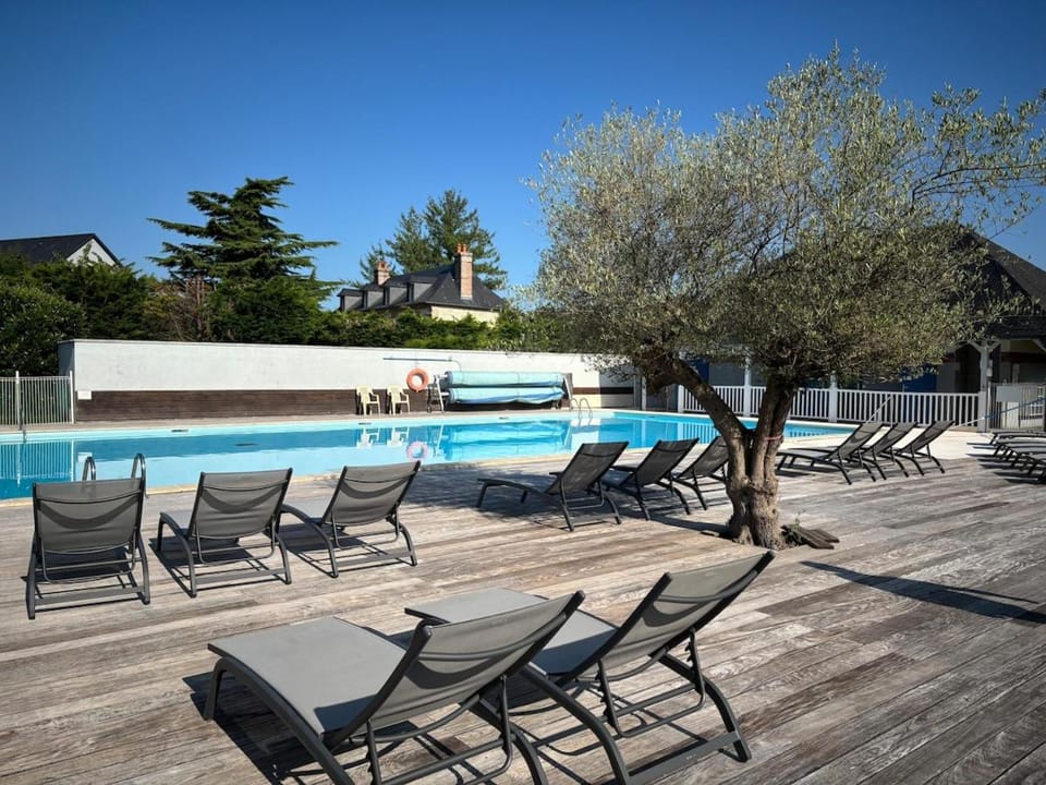 appartement en résidence privée avec piscine Apartment in Honfleur