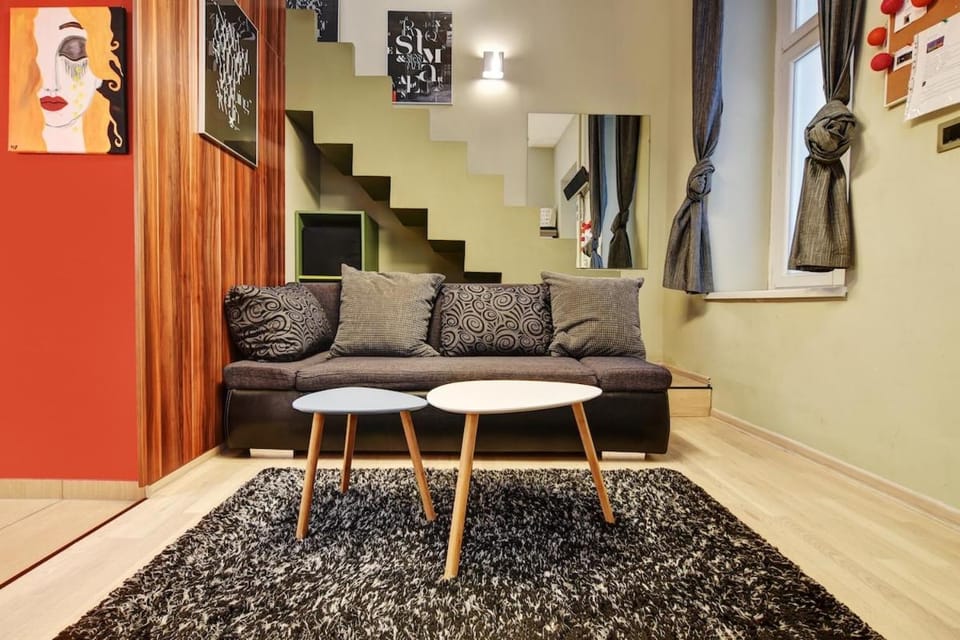 COOL COLORS FLAT LOCATED IN THE HEART OF BUDa Apartment in Budapest
