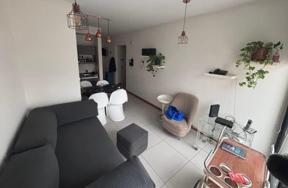Living room, Dining area, kitchen, air conditioner