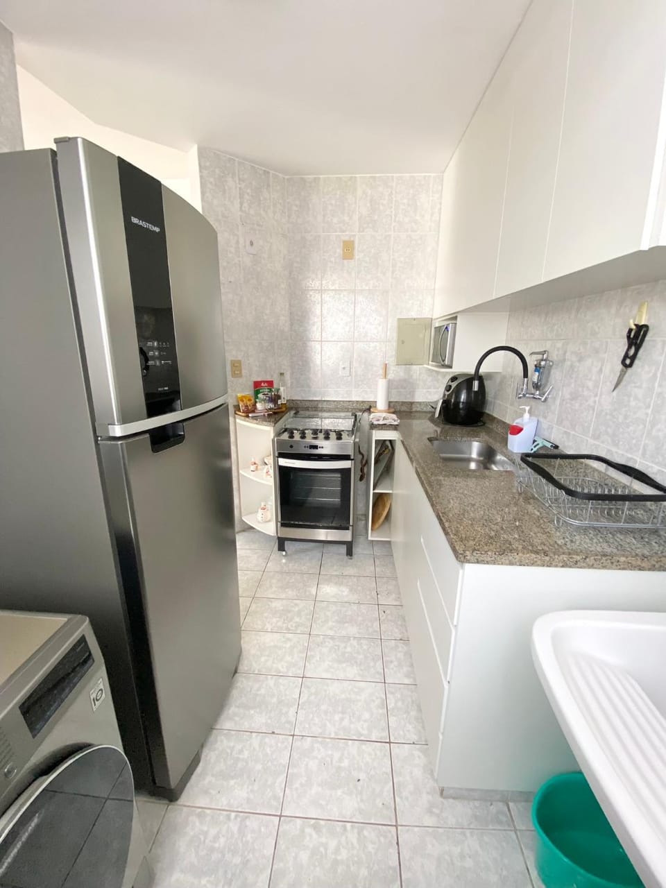 minibar, oven, stove