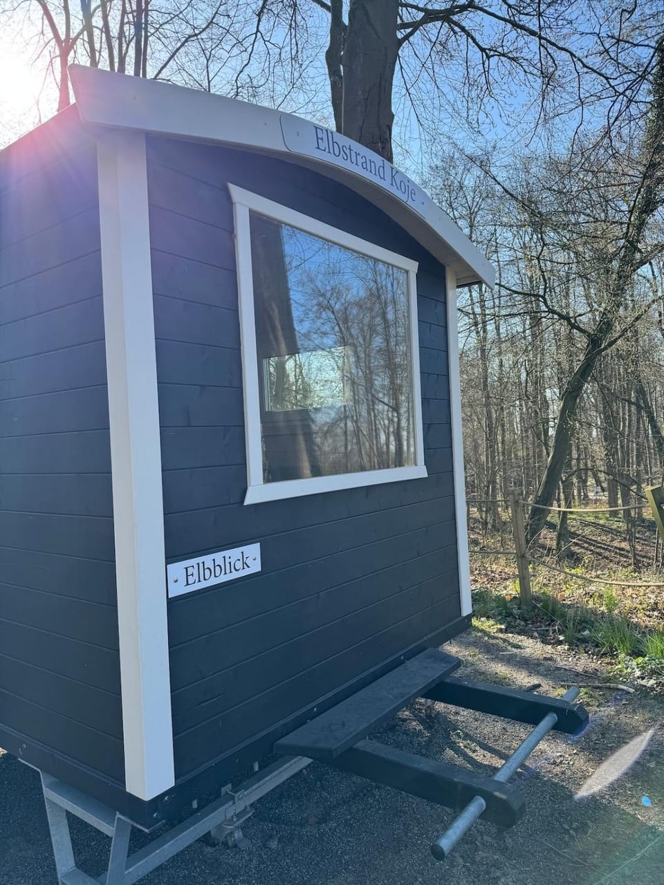 Elbstrand Koje mit Elbblick Apartment in Stade
