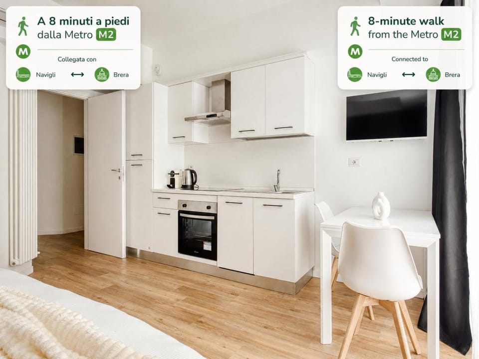 Hostmate - Milano - Imperia's Crystal - Romolo Apartment in Milan