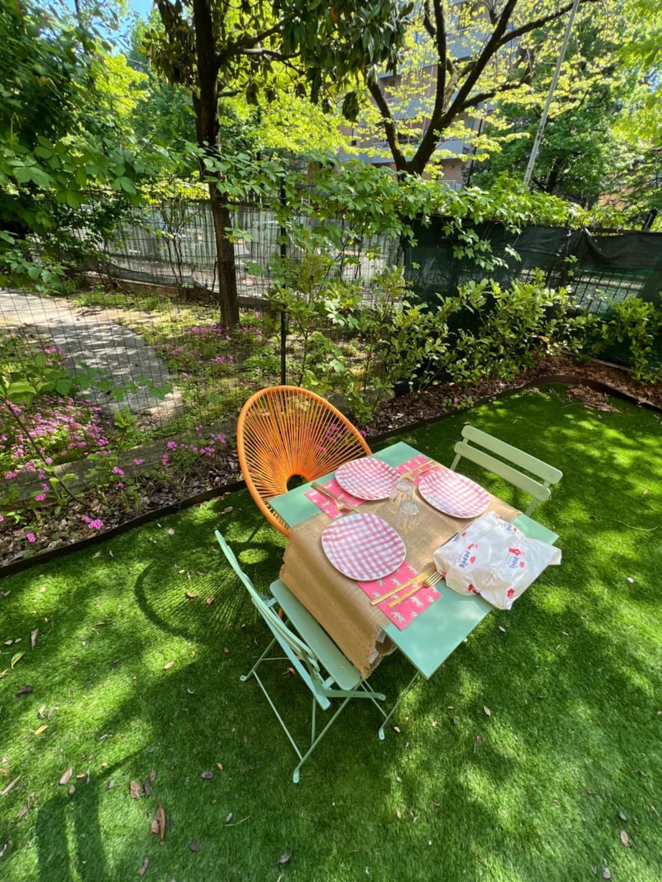 Garden, Dining area, Garden view