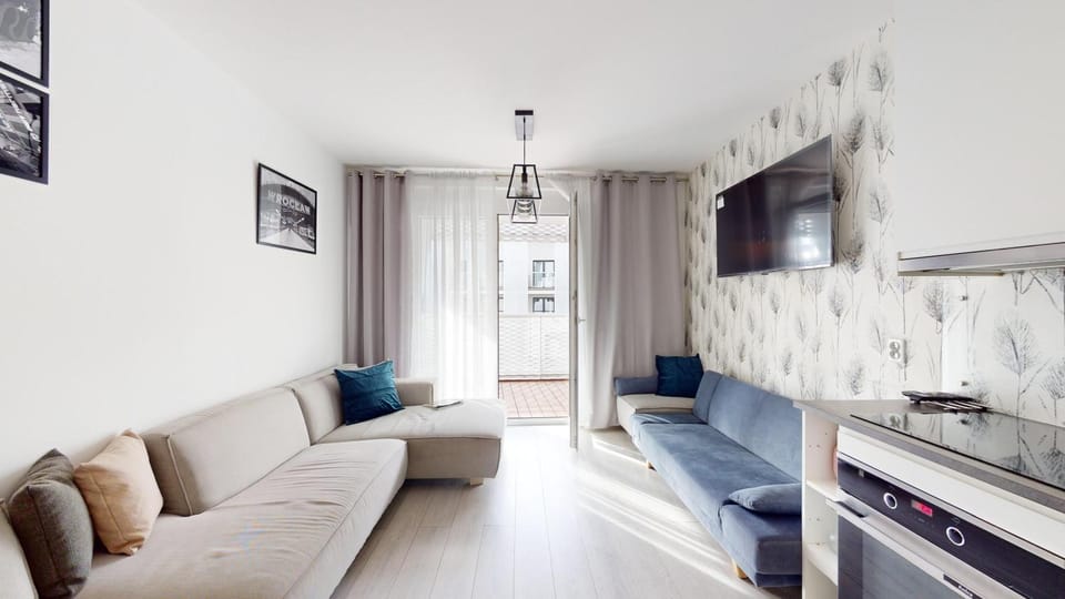 PANORAMIC TERRACE Two Bedroom Apartment Sikorskiego Apartment in Wroclaw