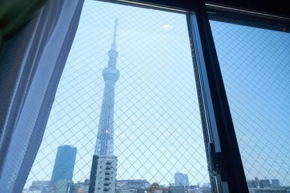 Asakusa Kototoibashi Facing Tokyo Skytree Apartment in Japan