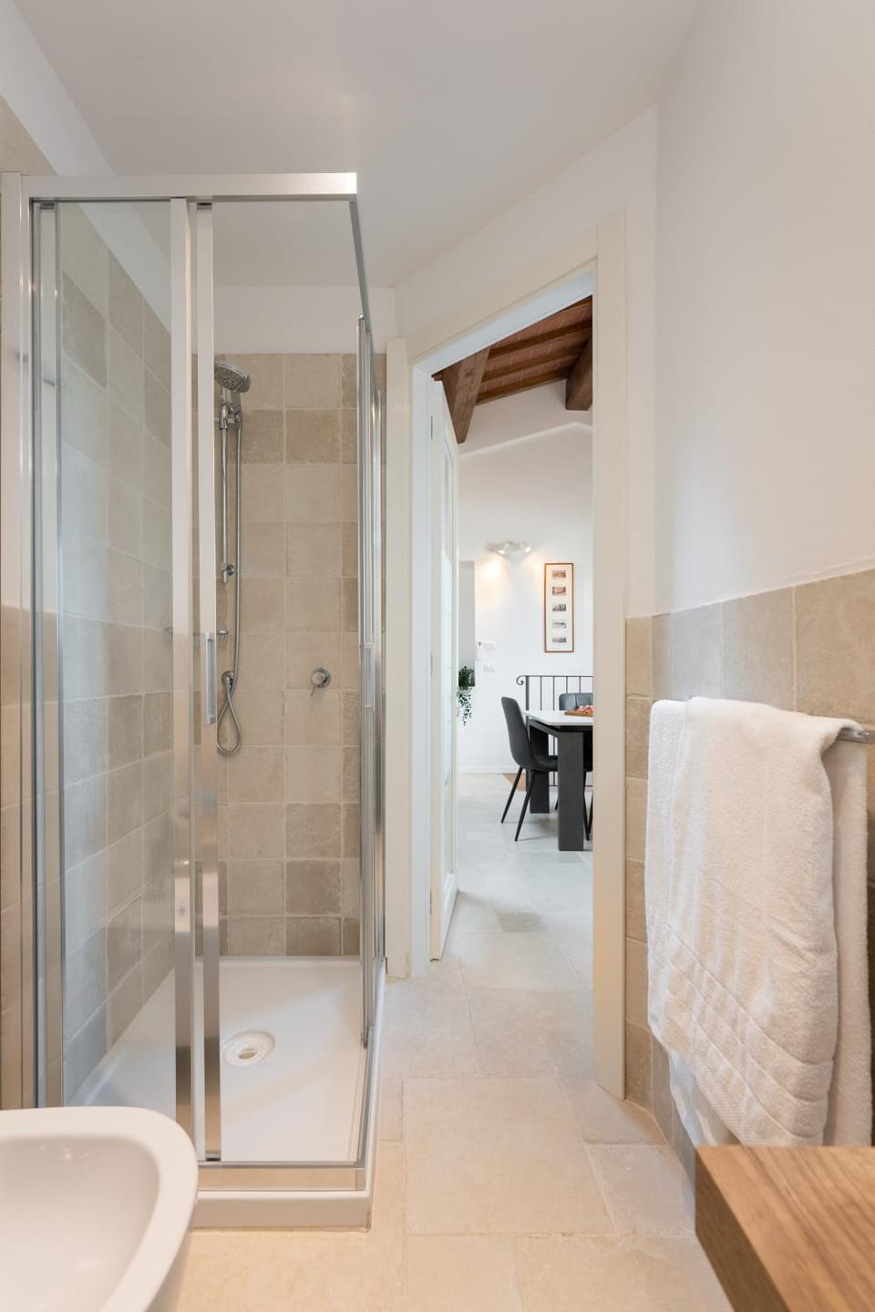 Shower, Toilet, Bathroom, towels