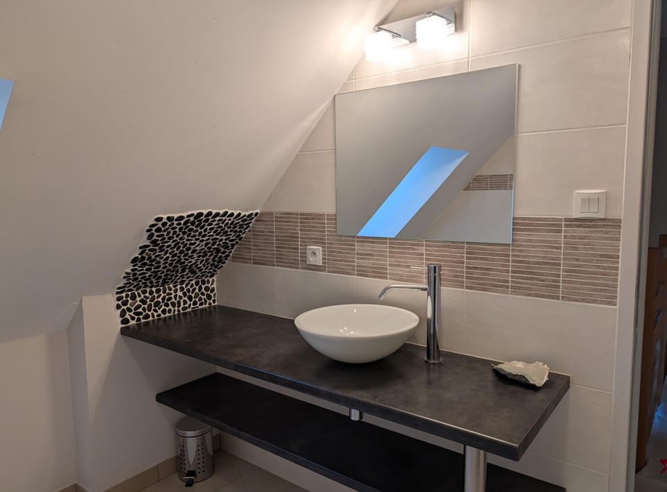 Bathroom, hair dryier