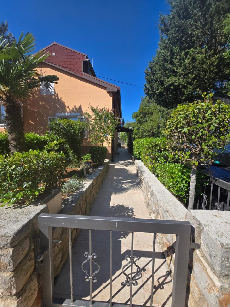 Property building, Patio